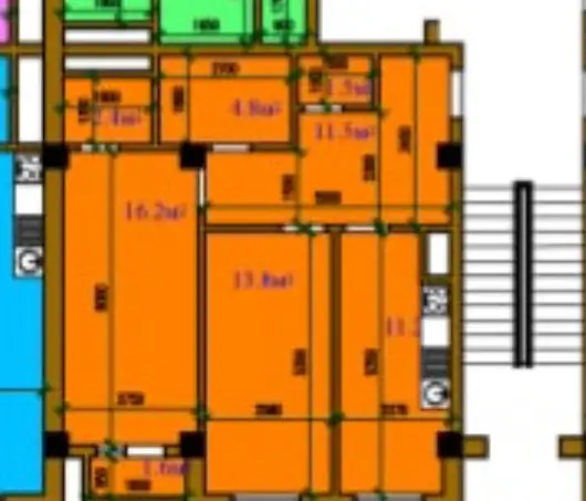 2 xonali kvartira sotiladi − 62 m²