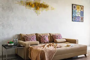 Посуточно 2-комнатная квартира − 55 м²