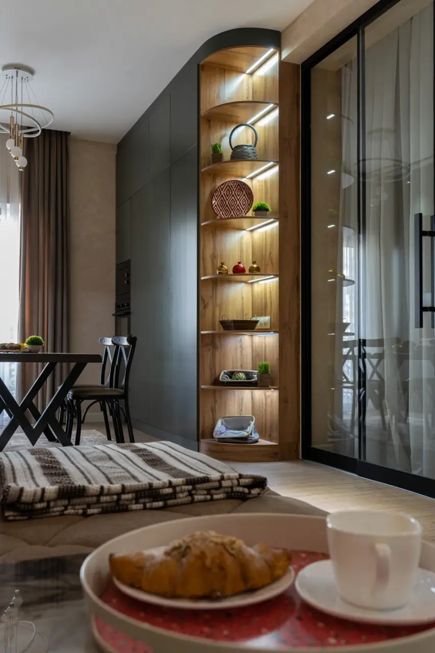 Посуточно 2-комнатная квартира − 55 м²