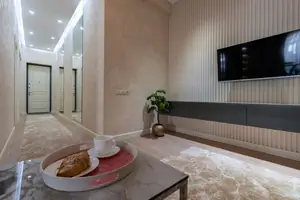 Посуточно 2-комнатная квартира − 55 м²