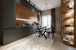 Посуточно 2-комнатная квартира − 55 м²