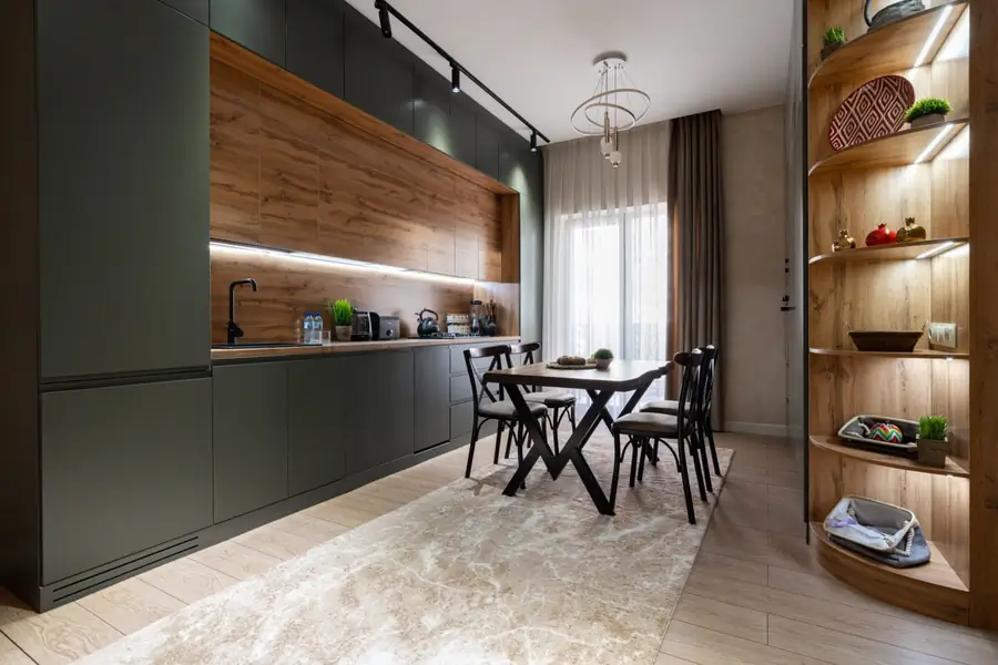 Посуточно 2-комнатная квартира − 55 м²