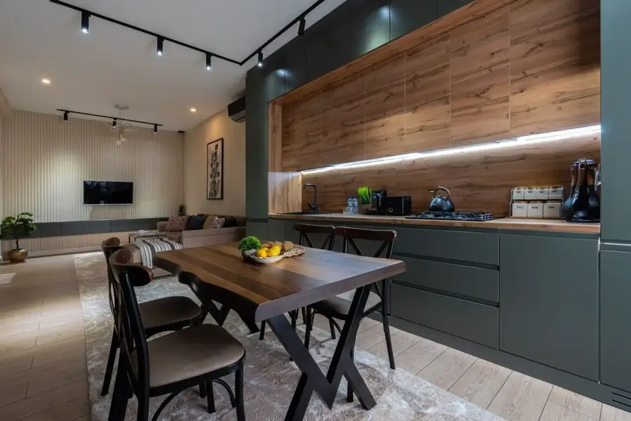 Посуточно 2-комнатная квартира − 55 м²