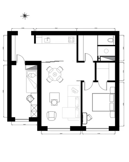 3-комнатная квартира − 83 м², 9/10 этаж