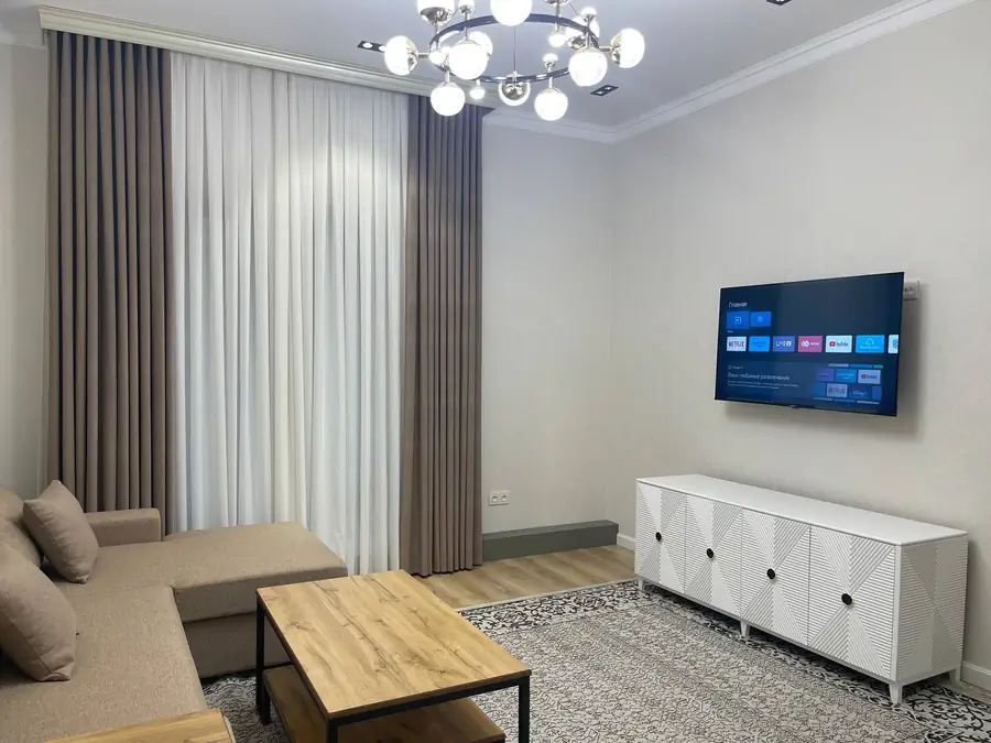 Посуточно 2-комнатная квартира − 45 м²