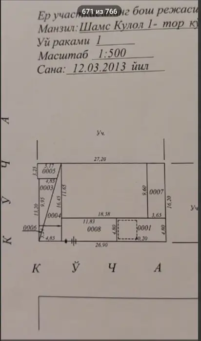 Yer uchastkasi sotiladi − 4.5 sot.