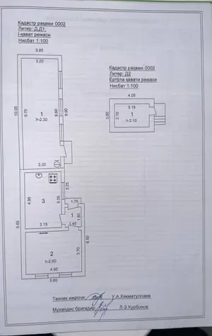1 qavatli uy sotiladi − 398 m²
