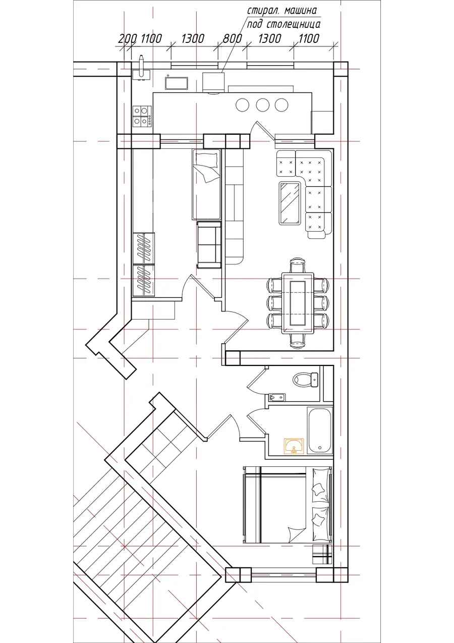 Продается 3-комнатная квартира − 68 м²
