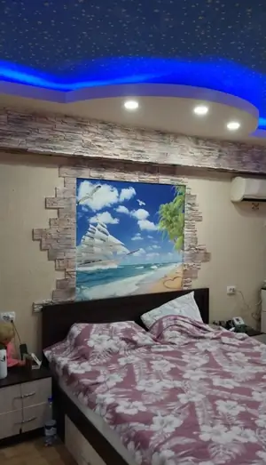 2 xonali kvartira − 55 m², 3/4 qavat