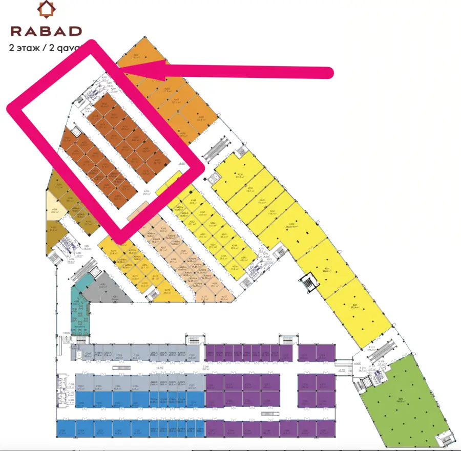 Savdo-sotiq maydoni − 43.3 m², 2/2 qavat