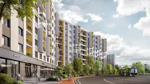 Продается 1-комнатная квартира − 38.45 м²
