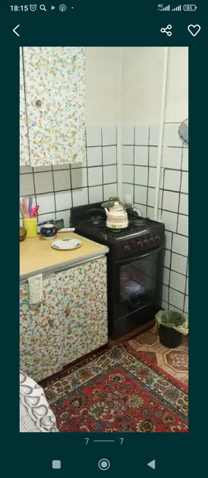 3 xonali kvartira sotiladi − 69 m²