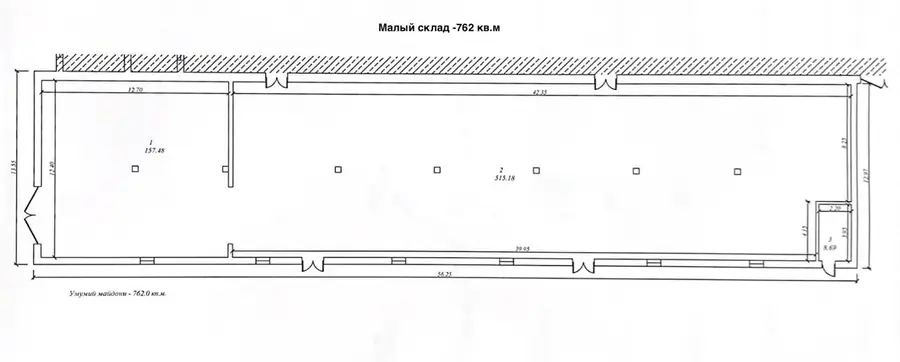 Ijaraga ombor − 2195 m²