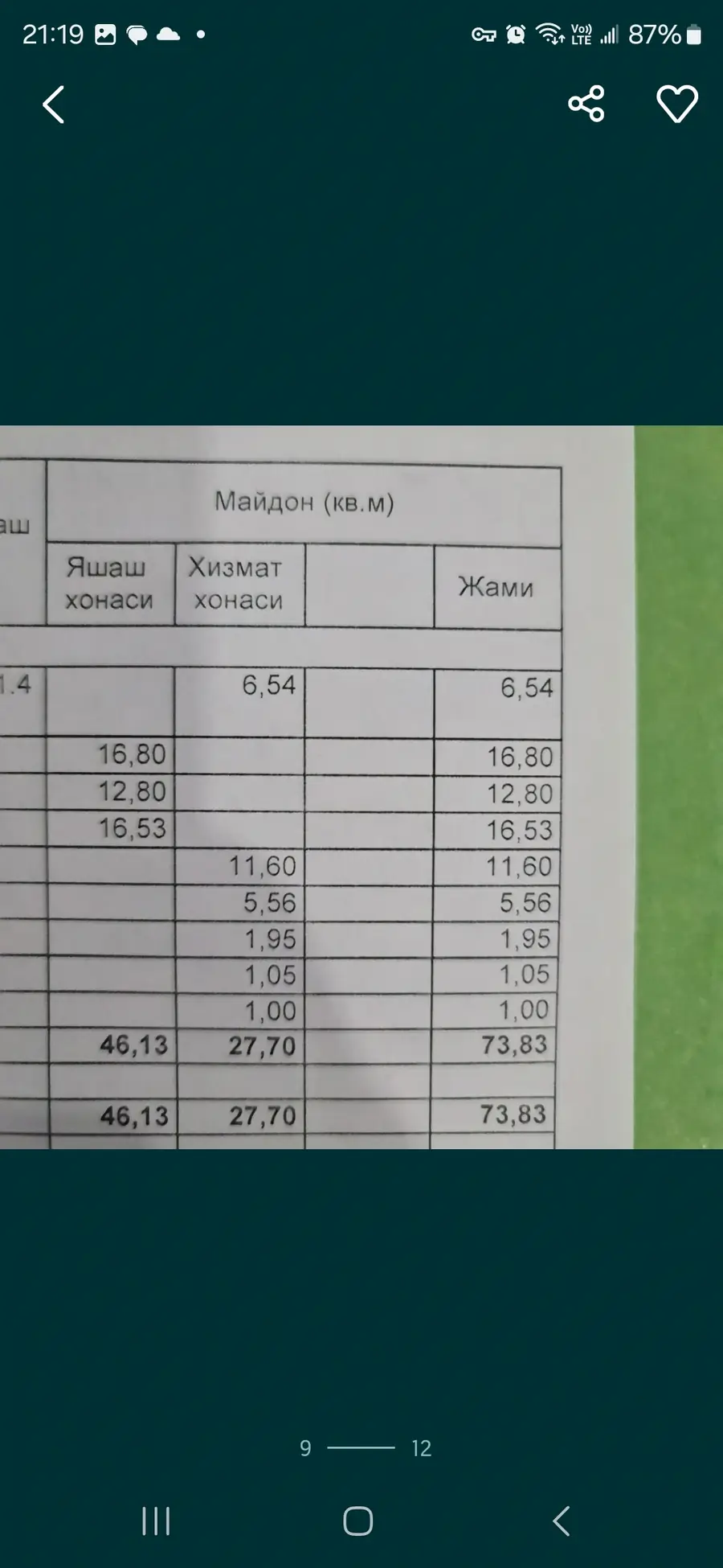 Продается 3-комнатная квартира − 73.8 м²