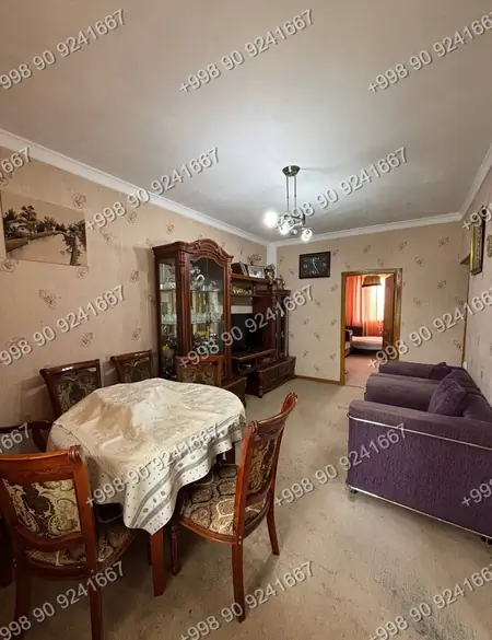 3-комнатная квартира − 60 м², 5/5 этаж