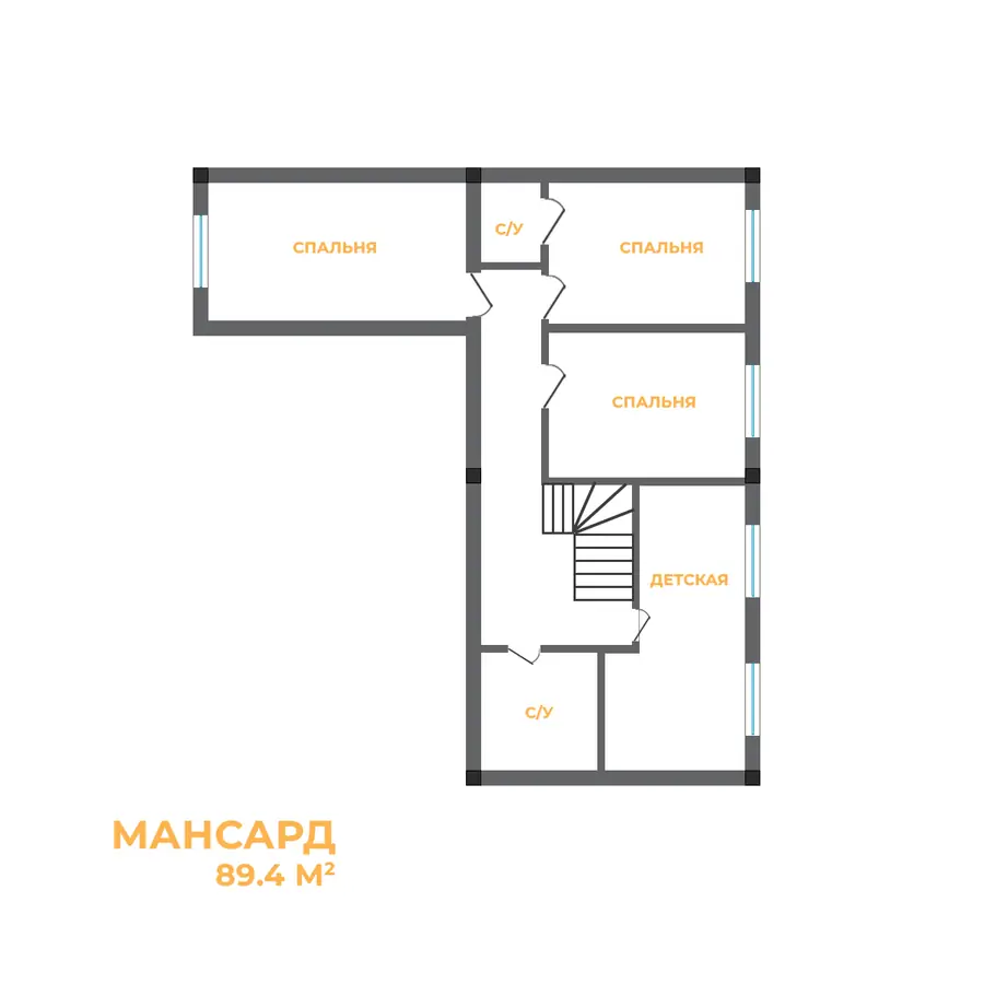 Продается Более 5-комнатная квартира − 178.8 м²