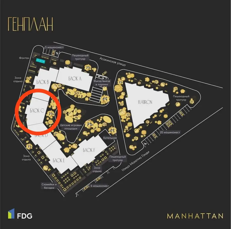 1 xonali kvartira sotiladi − 40 m²