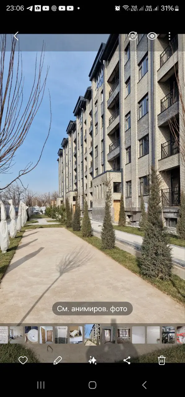 1-комнатная квартира − 33 м², 5/6 этаж