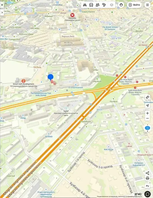 Ofis − 91 m², 1/4 qavat