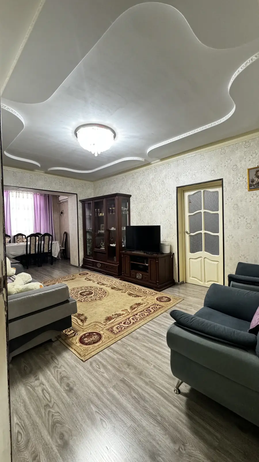3 xonali kvartira − 70 m², 3/4 qavat