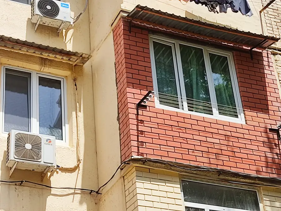 2-комнатная квартира − 45.6 м², 3/4 этаж
