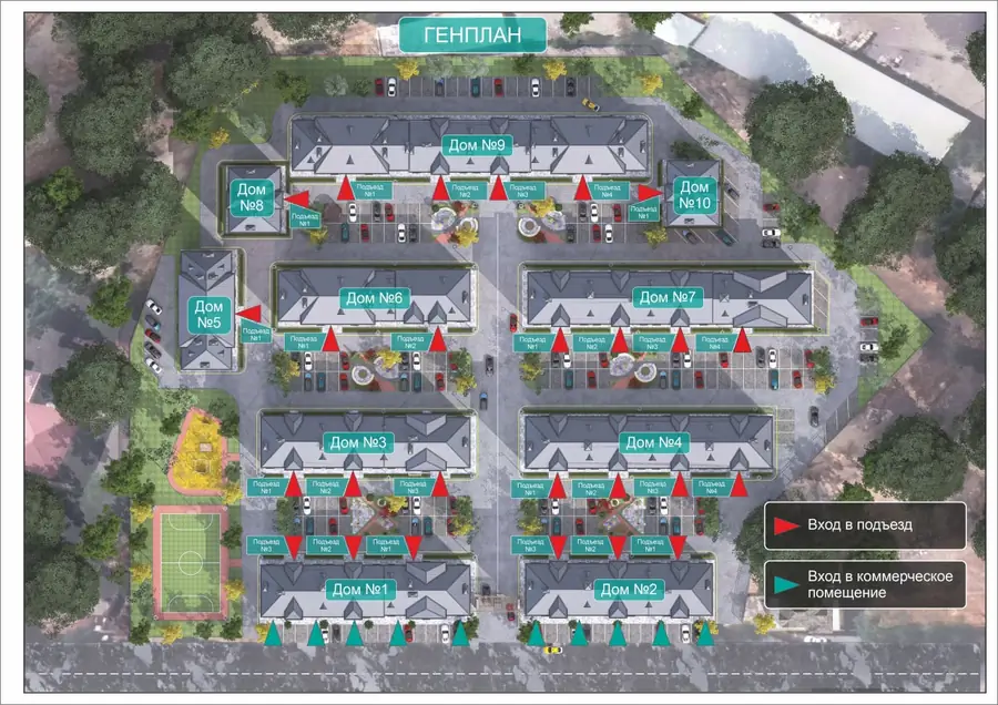 2 xonali kvartira sotiladi − 44.8 m²