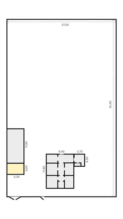 1 qavatli uy sotiladi − 100 m²