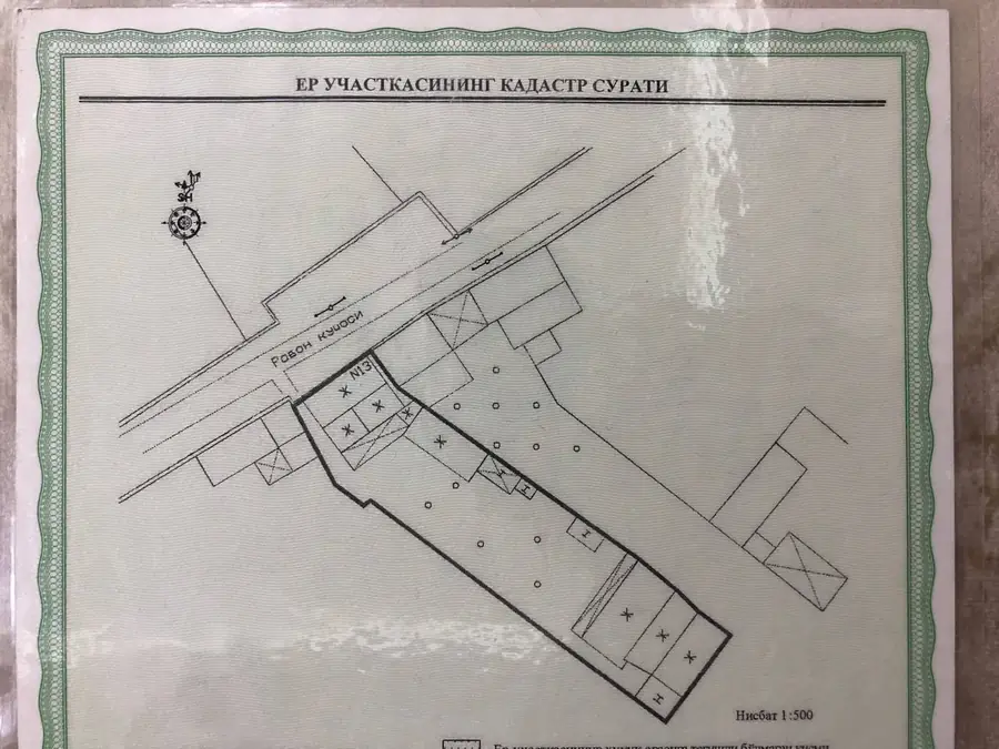 Yer uchastkasi sotiladi − 7.3 sot.
