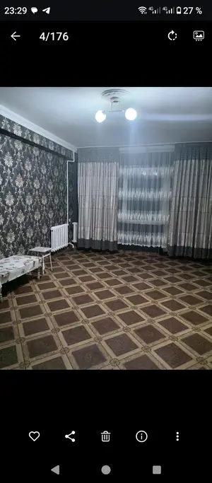 Ijaraga 1 xonali kvartira − 42 m²