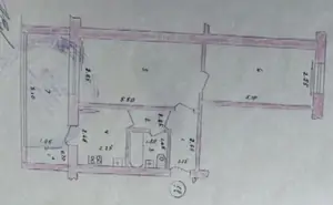 2 xonali kvartira sotiladi − 50 m²