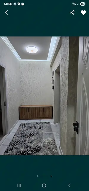 2-комнатная квартира − 50 м², 2/6 этаж