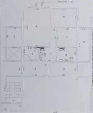 4-комнатная квартира − 170 м², 2/12 этаж