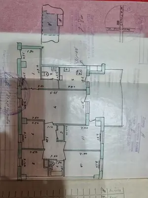 Более 5-комнатная квартира − 115 м², 5/9 этаж