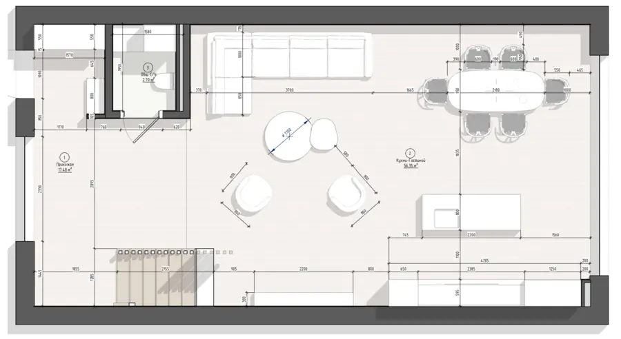 2 qavatli taunxaus sotiladi − 163 m²