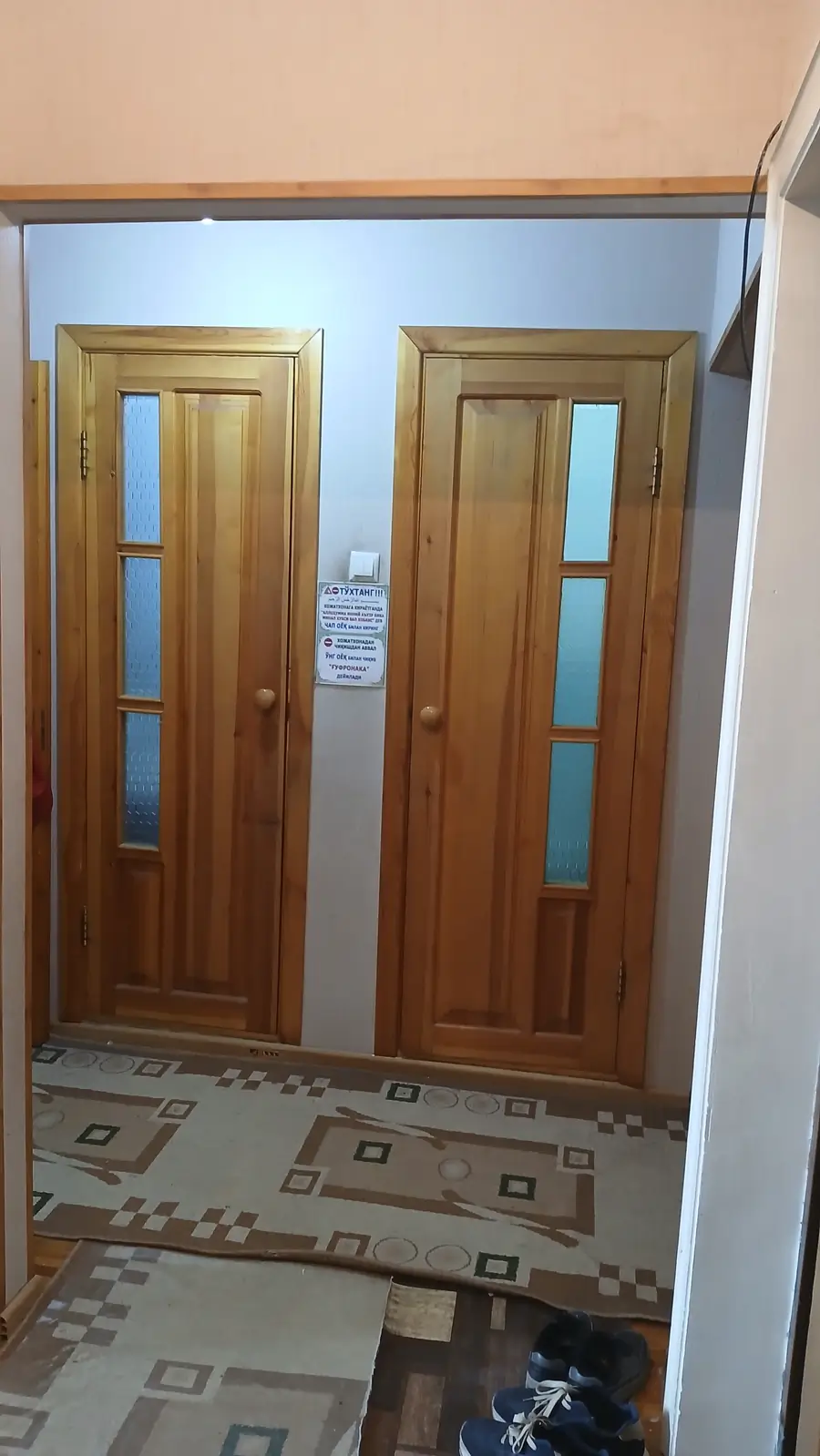 2 xonali kvartira sotiladi − 58 m²