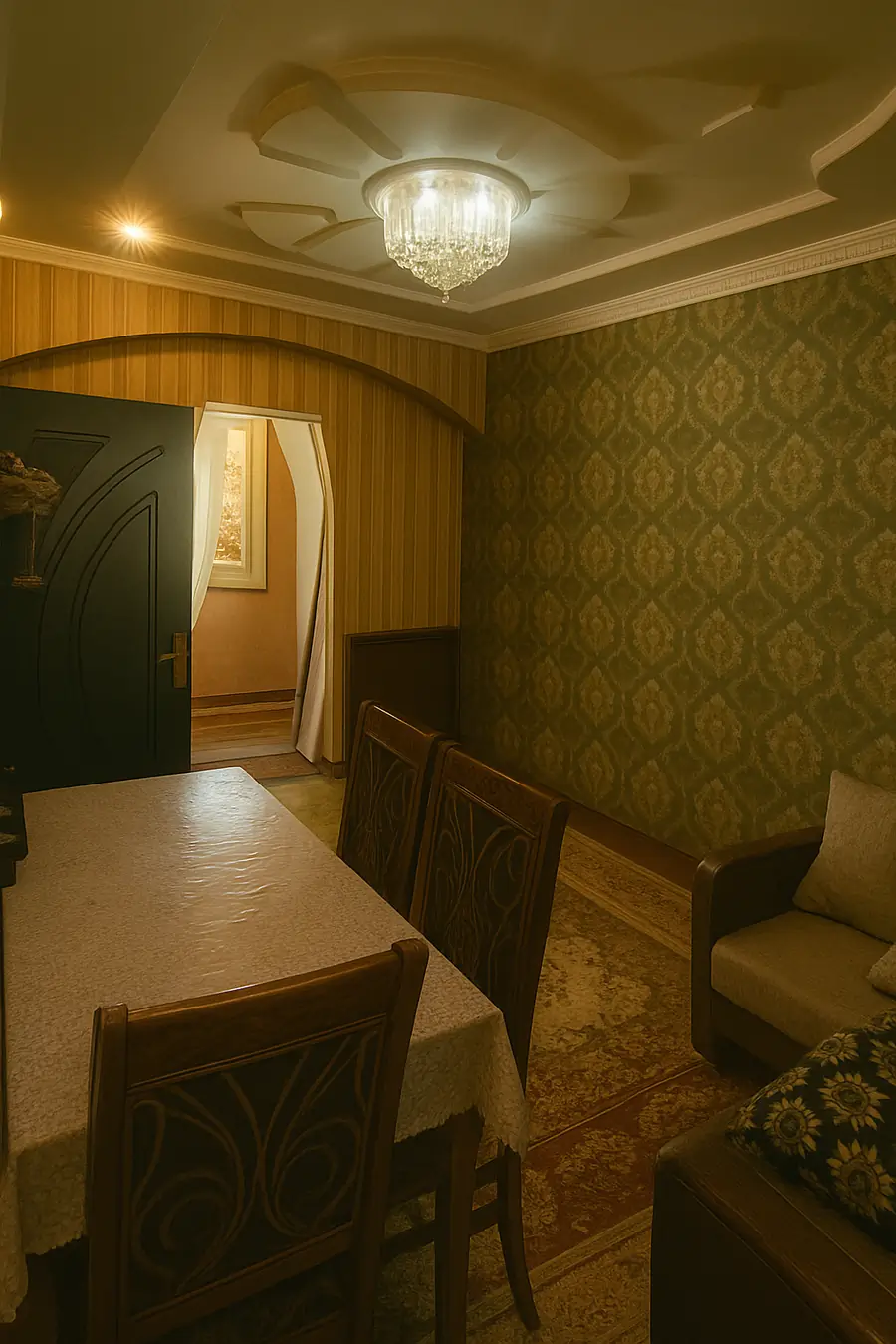 3-комнатная квартира − 47 м², 1/4 этаж