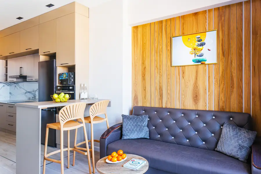 Посуточно 2-комнатная квартира − 55 м²