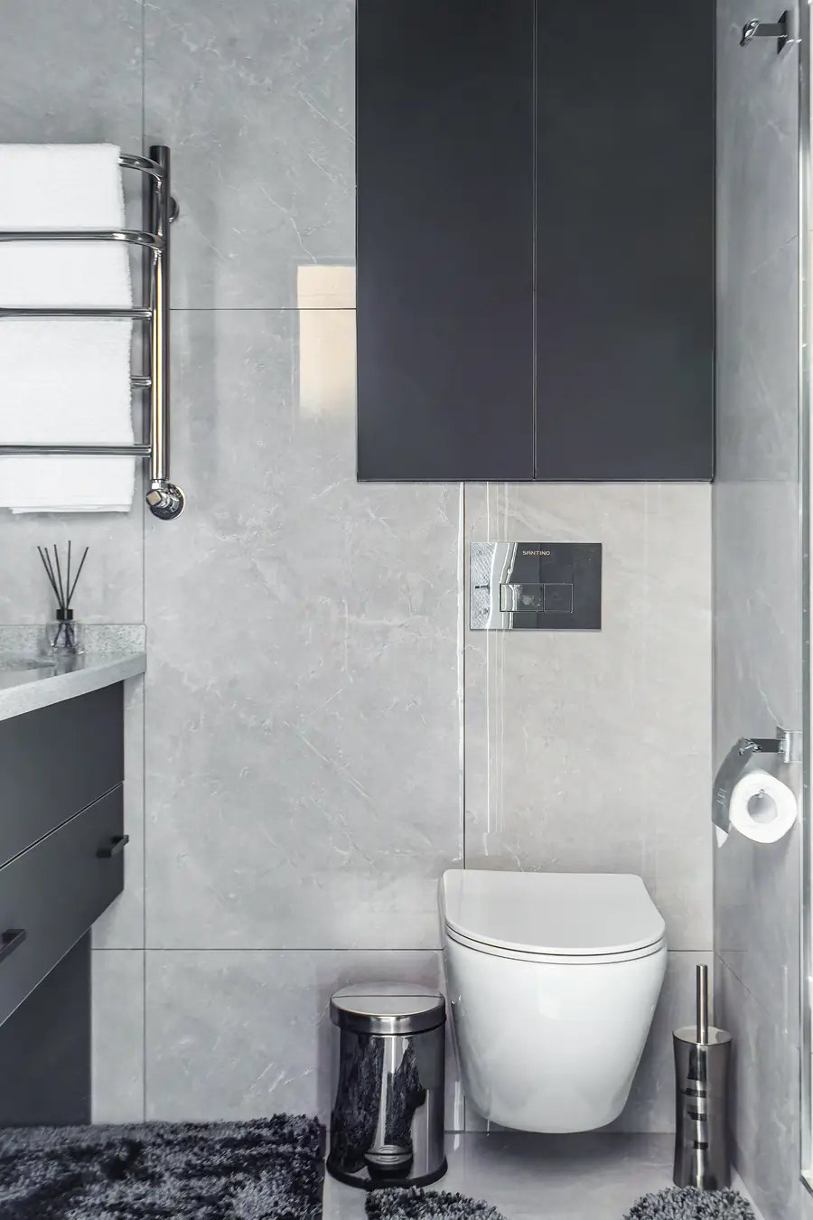 Посуточно 2-комнатная квартира − 55 м²