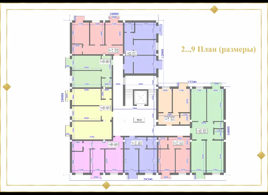 3 xonali kvartira sotiladi − 72 m²