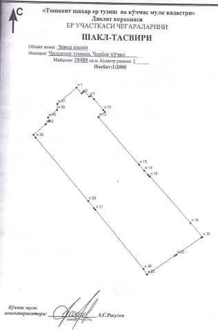 Ishlab chiqarish sotiladi − 14973 m² 