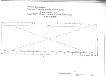 Ishlab chiqarish sotiladi − 14973 m² 