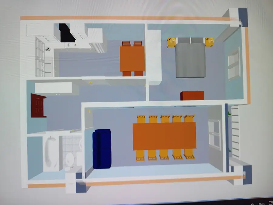 2 xonali kvartira − 52.2 m², 15/20 qavat