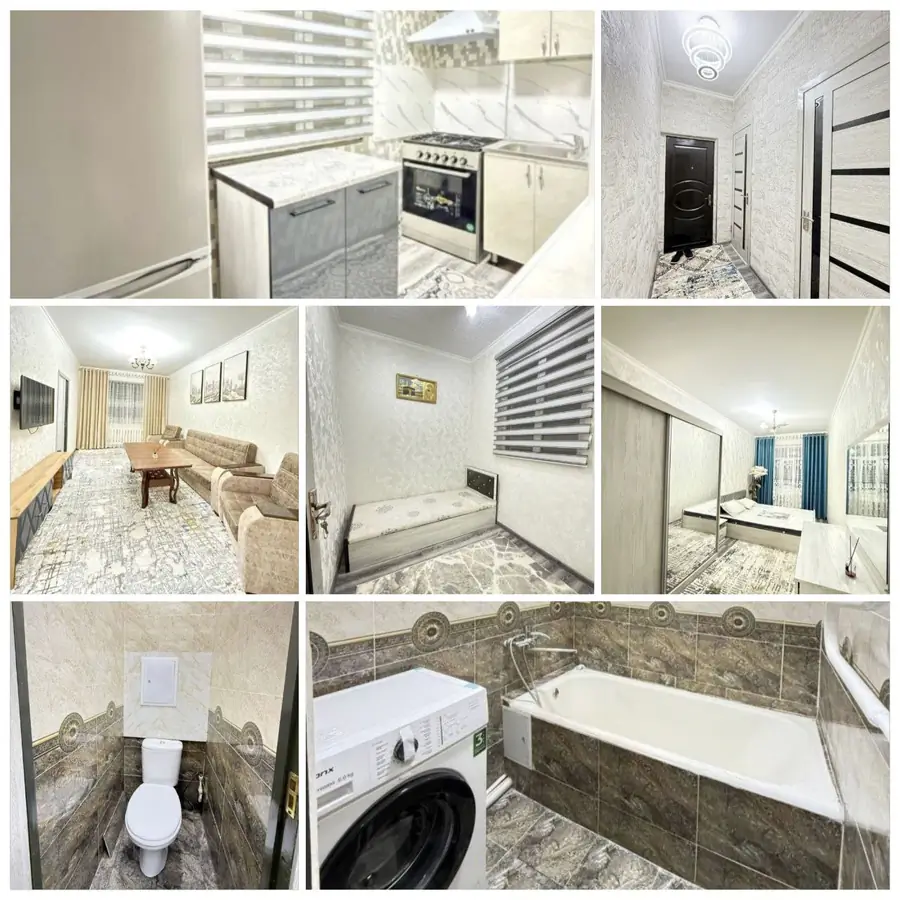 2 dan 2 xona kvartirada, 1/4 qavat