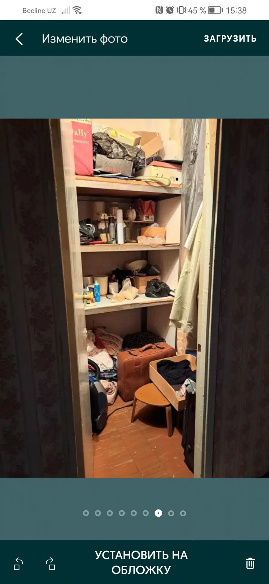 3 xonali kvartira sotiladi − 80 m²