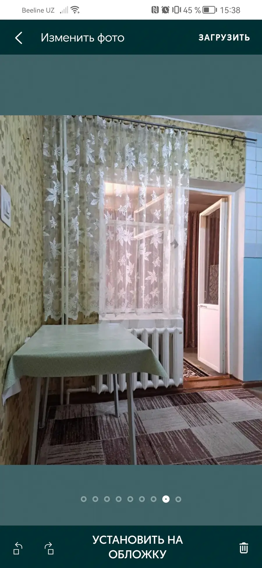 3 xonali kvartira sotiladi − 80 m²