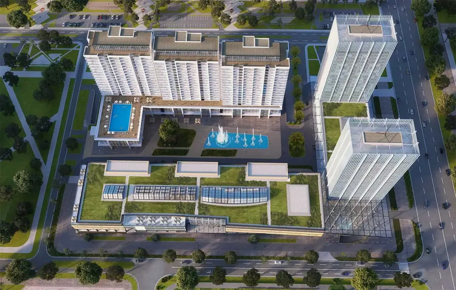 2 xonali kvartira − 90 m², 10/20 qavat