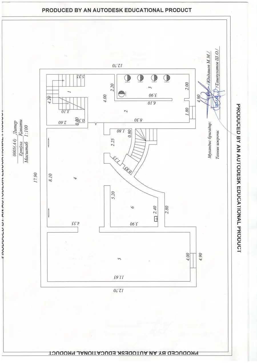 Ijaraga 2 qavatli uy − 439 m²