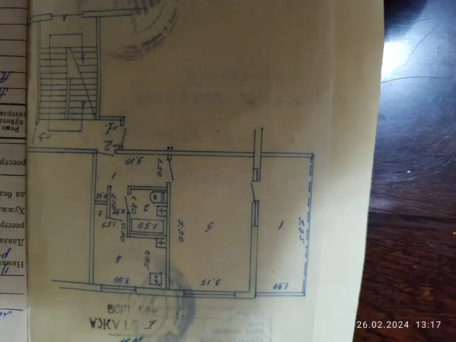 1 xonali kvartira sotiladi − 50 m²