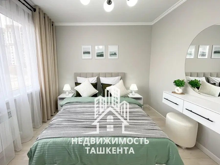 3 xonali kvartira − 70 m², 2/12 qavat