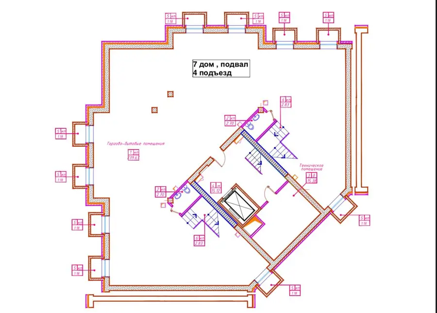 Сдается торговое помещение − 520 м²